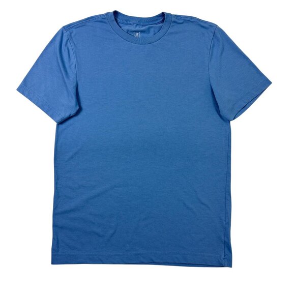 George Blue Crewneck Short Sleeve T-Shirt Men’s Size Small (34-36) - Picture 2 of 11